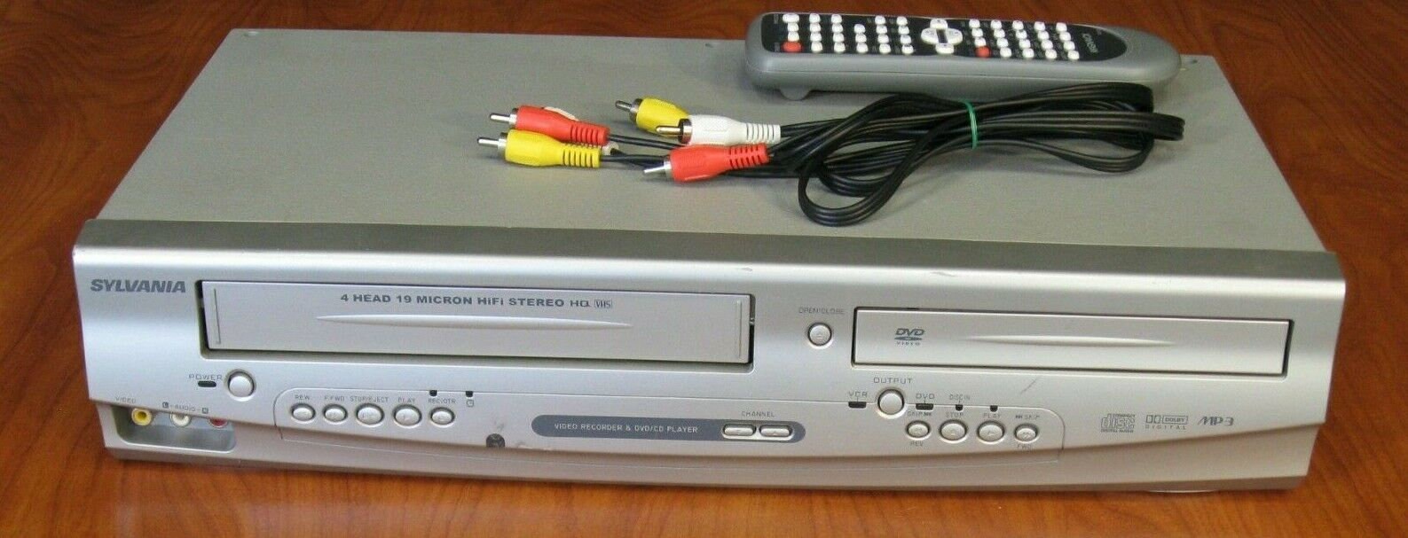 Sylvania Srd4900 Dvd Vcr Combo Dvd Player Vhs Player Combo Etsy