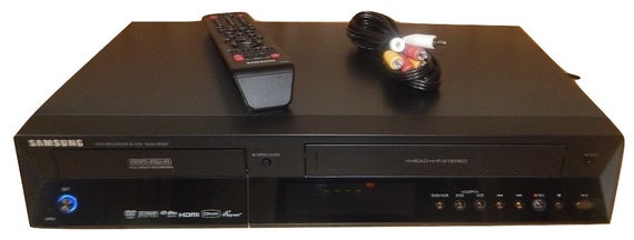 specificeren George Hanbury kraam Samsung DVD-VR357 DVD Recorder VCR Combo Vhs to Dvd Copy With - Etsy