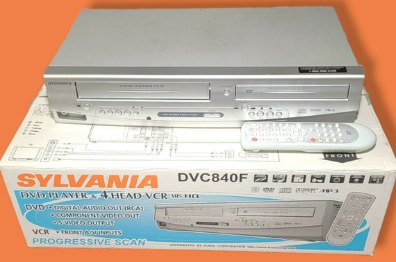Refurbished Sylvania Dvc840 DVD VCR Combo Dvd Player Vhs - Etsy