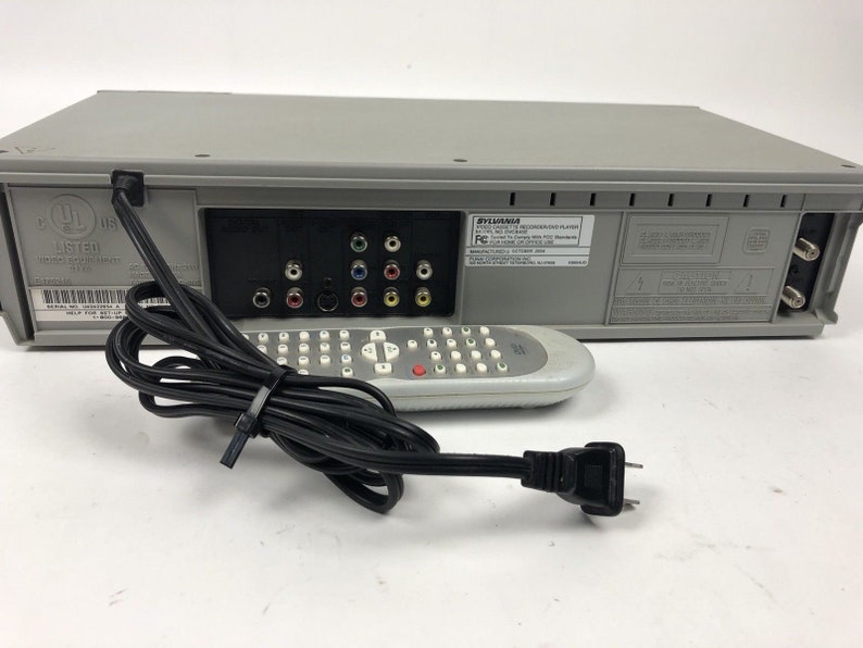 Sylvania DVC845 DVD VCR Combo Dvd Player Vhs Player With