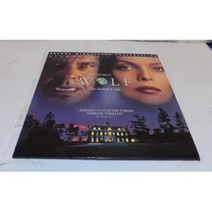 Wolf The Animal Is Out LaserDisc Movie Deluxe Widescreen Nicholson Pfeiffer