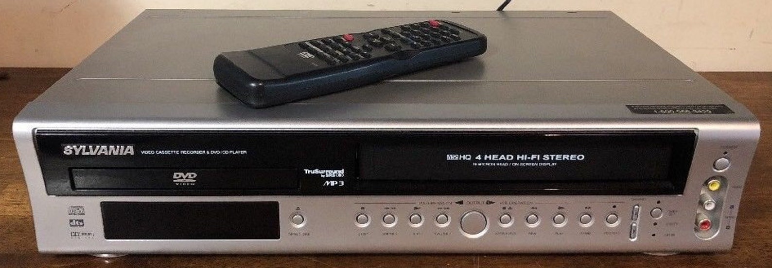 Sylvania DVC850 DVD VCR Combo Dvd Player Vhs Player With Etsy