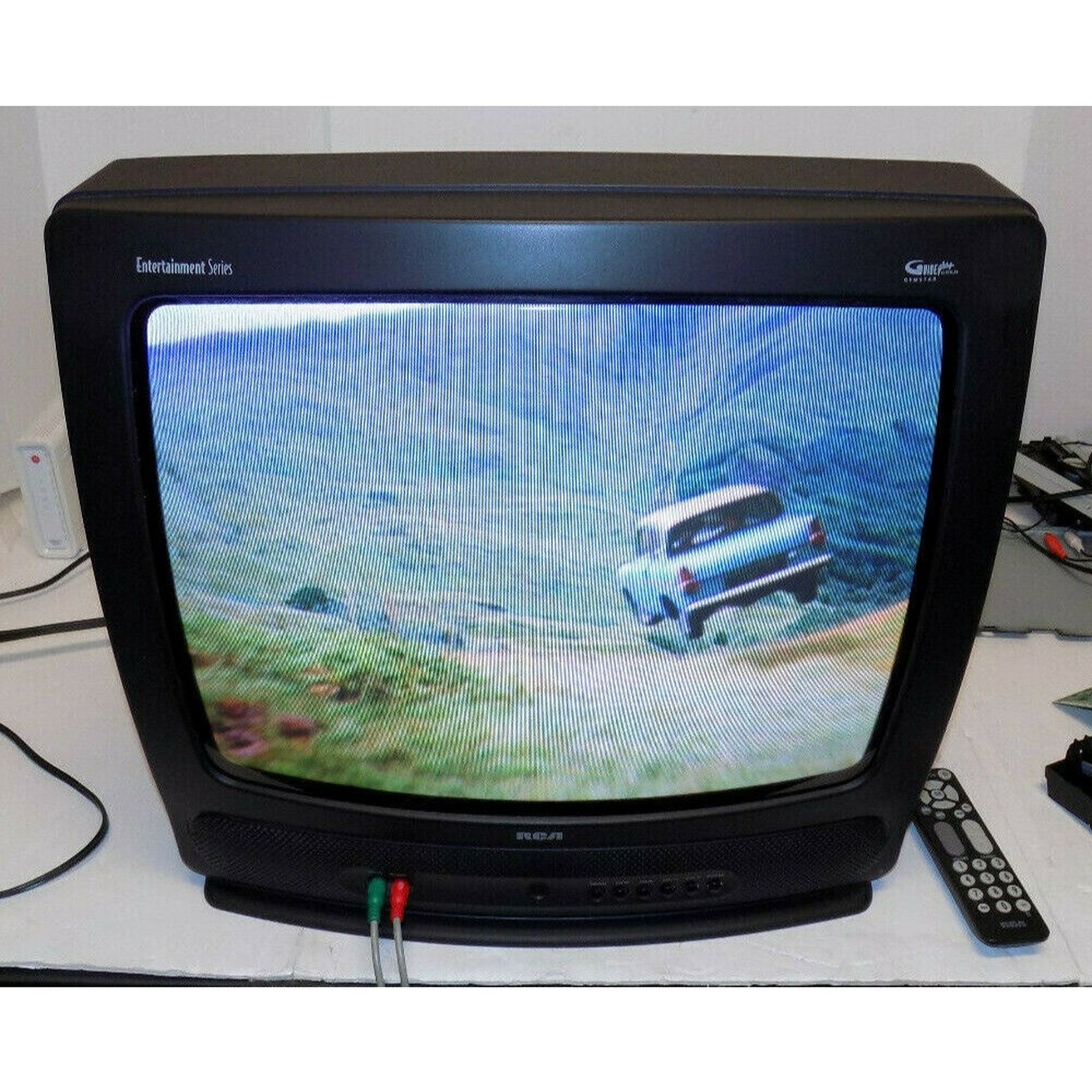 RCA 19 Inch CRT Color TV Television Nice Retro Gaming Tv With Etsy
