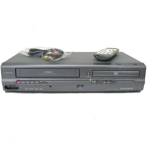 Magnavox Mwd25 Dvd Vcr Combo Dvd Player Vhs Player Combo Etsy