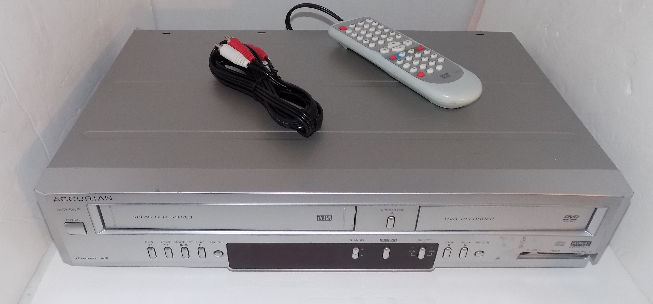 Funai Dvd Vcr Rear View