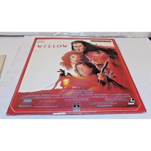 WILLOW LaserDisc LD Extended Play Val Kilmer Warwick Davis