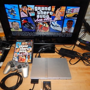 Sony Playstation 2 Fat Grand Theft Auto Console Bundle for Sale