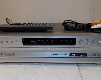 Sony dvp-nc615 5 Disc CD DVD Player 5 Multi Disc Changer with Remote, A/V Cables & Hdmi Adapter