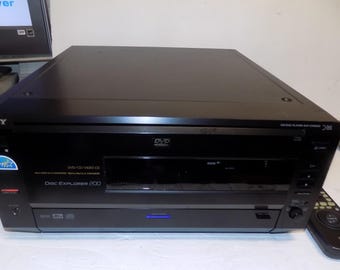 Sony DVP-CX850D 200 Disc DVD CD Player with Remote, Av Cables & Hdmi Adapter