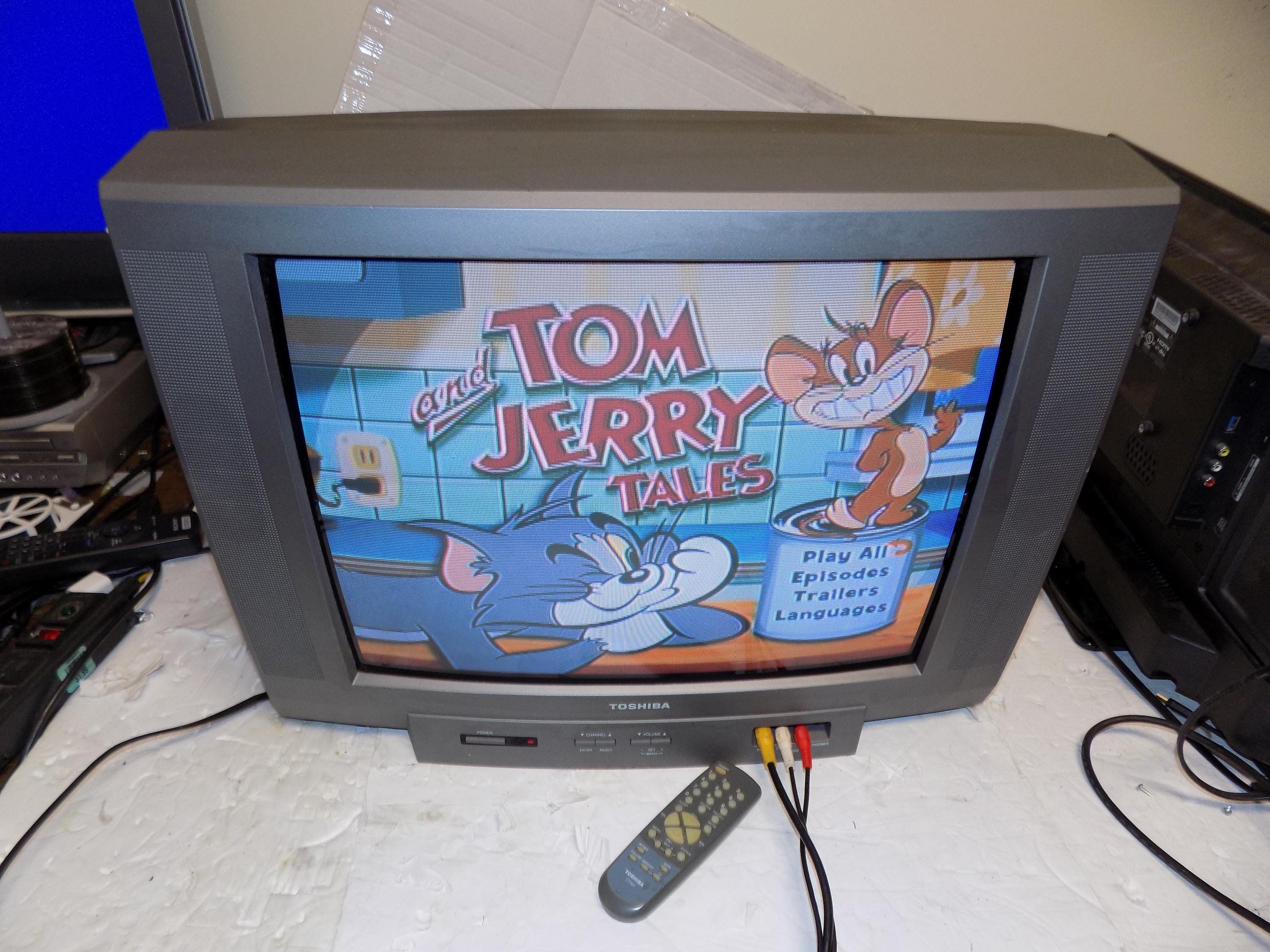 Toshiba 20AF 20 Inch Crt Color TV Retro Gaming TV With Remote - Etsy