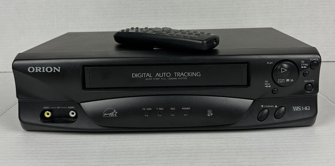 Orion VR0211 Mono VHS VCR Vhs Player With Remote and Cables - Etsy