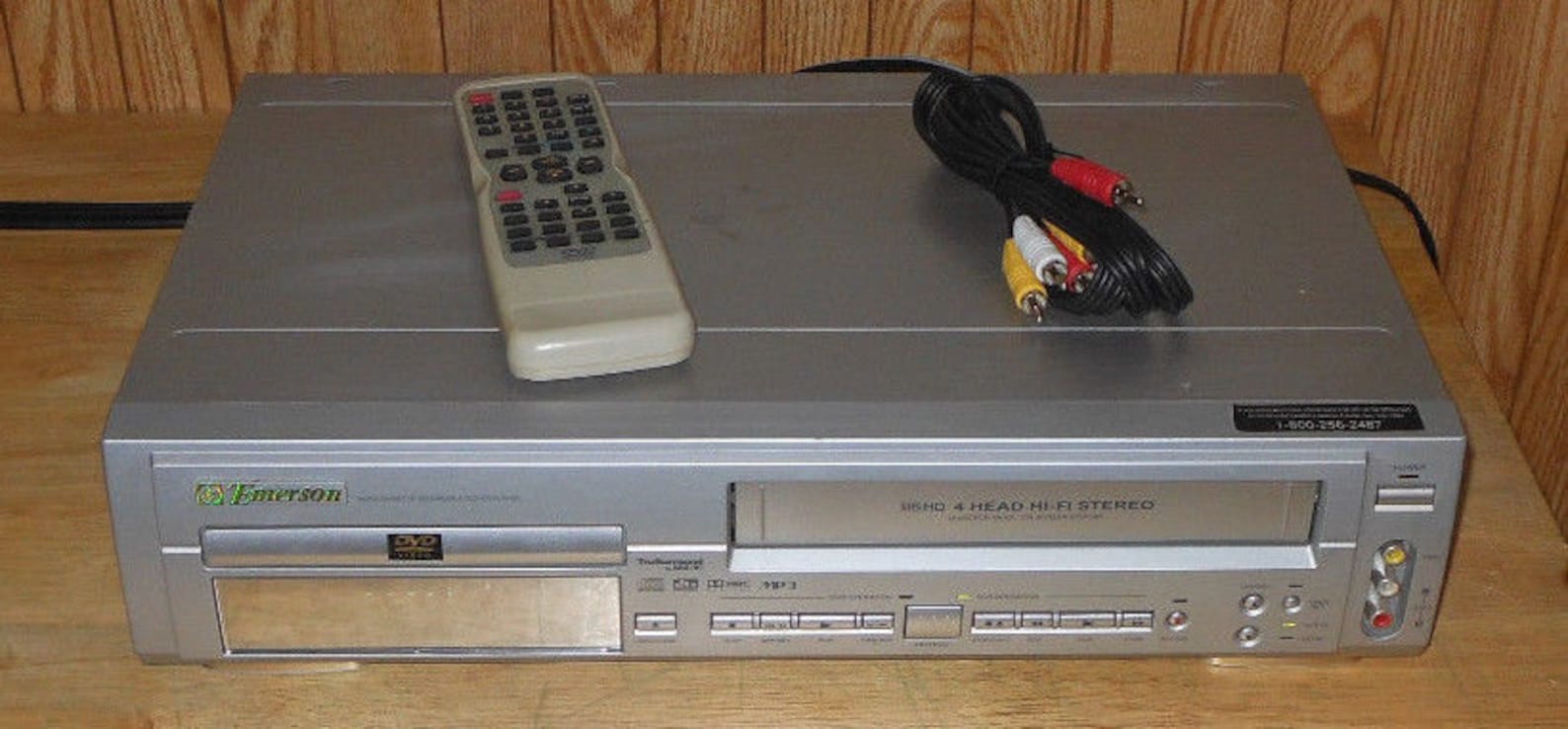 Emerson EWD2202 DVD VCR Combo Dvd Player Vhs Player With Etsy