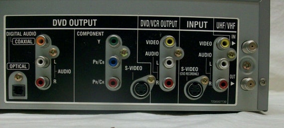 Sansui Vrdvd4005 Dvd Recorder VHS VCR Combo Vhs to Dvd Dubbing