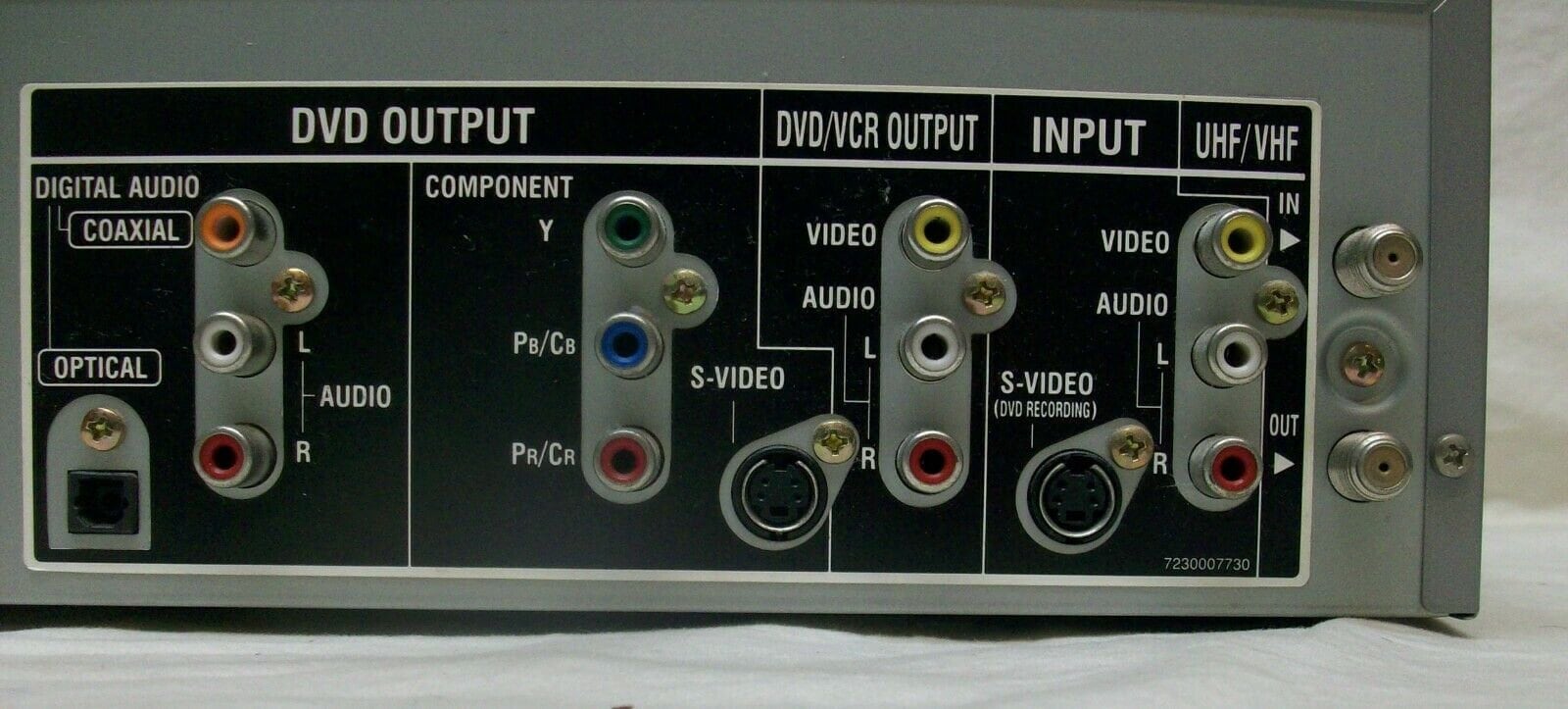 Sansui Vrdvd4005 Dvd Recorder VHS VCR Combo Vhs to Dvd Dubbing