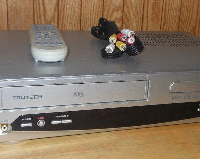 Trutech DV4TS05 DVD VCR Combo DVD Player Vhs Player Vcr Combo With