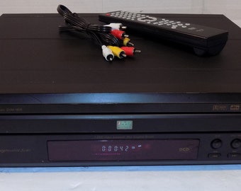 Denon DVM-1805 5 Disc DVD CD Changer Player With Remote & Cables
