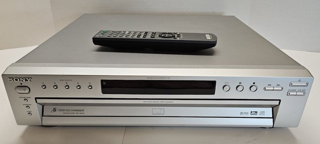 Sony Dvp-nc615 5 Disc CD DVD Player 5 Multi Disc Changer With Remote ...