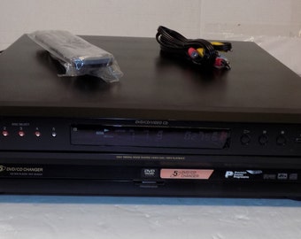 Sony Dvp-nc665p 5 Disc CD DVD Player 5 Multi Disc Changer With Remote ...