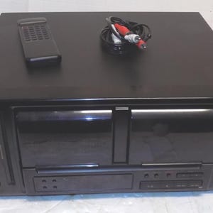Pioneer PD-F805 50 Disc CD Player With Remote Control & Cables - Etsy