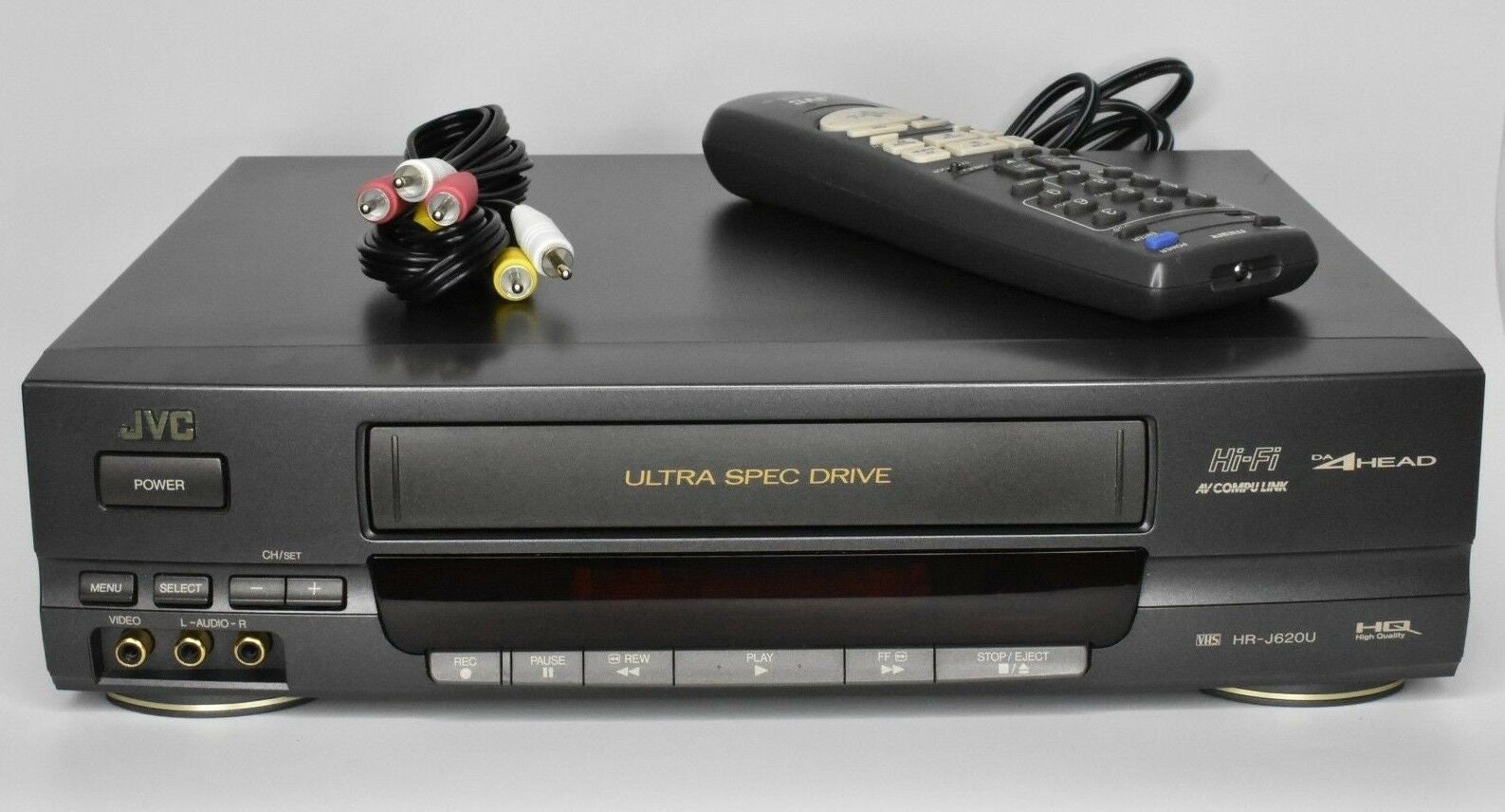 JVC HRS4800U High End Super VHS SVHS VCR VHS Player Recorder w/ Remote