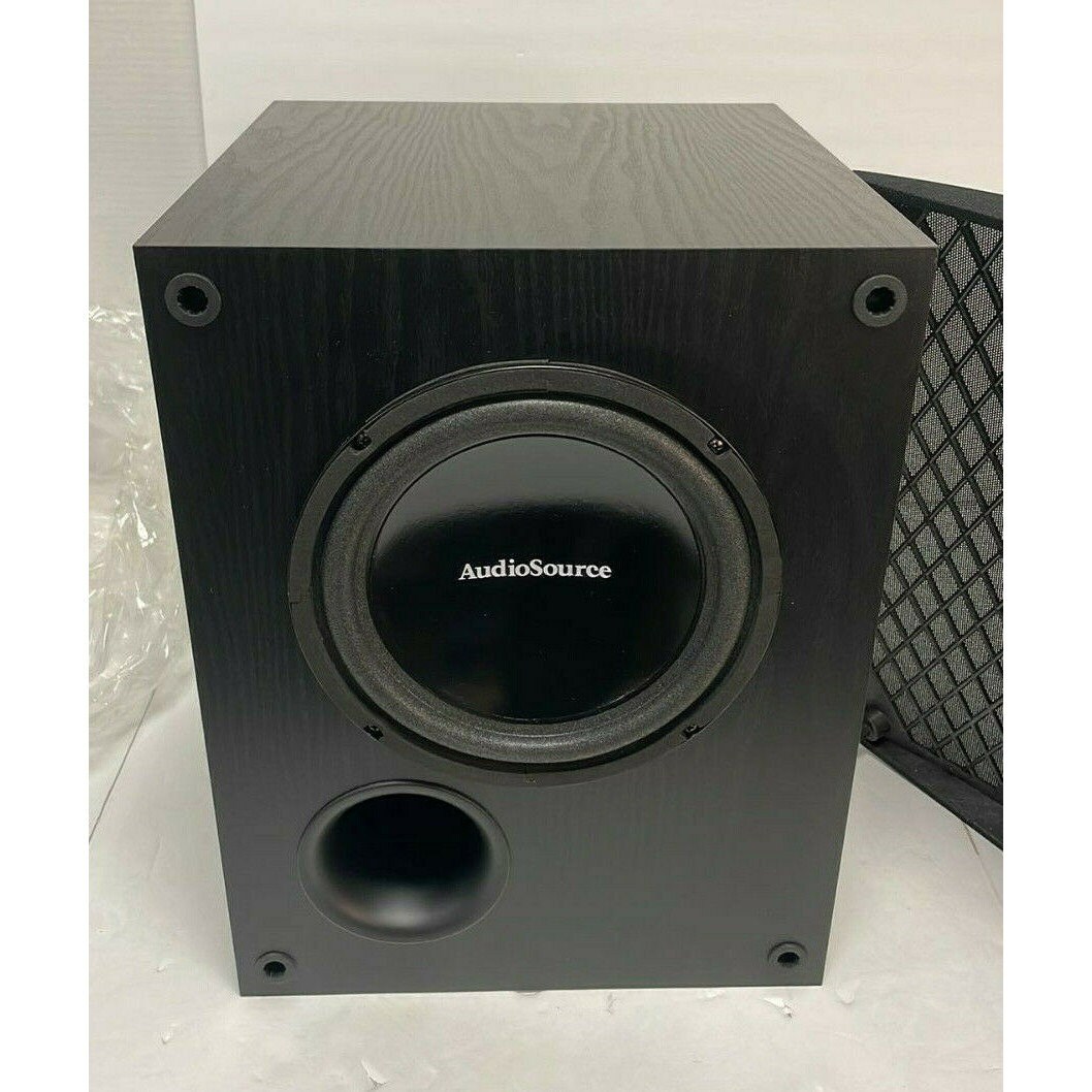 Audiosource Black SW50 8 Inch 50 Watt Powered Subwoofer New Etsy