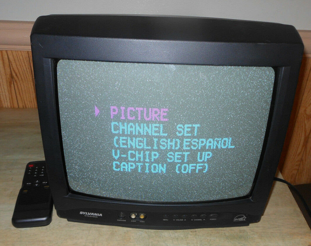 Sylvania Crt Tv