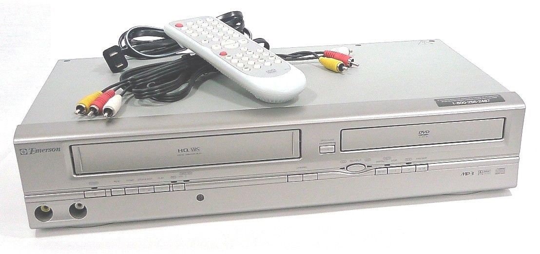 Emerson Ewd24 Dvd Vcr Combo Dvd Player Vhs Player Combo With Etsy