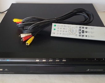 Sony Dvp-nc665p 5 Disc CD DVD Player 5 Multi Disc Changer With Remote ...
