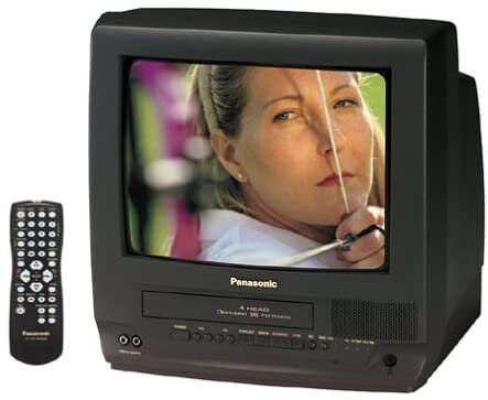 Panasonic Pv-c1341 13 Inch CRT Color TV VCR Combo Television With