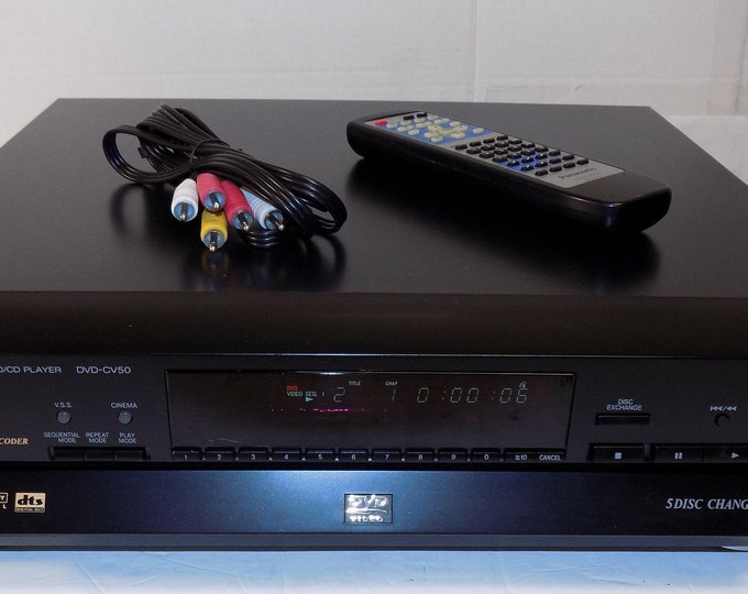 5 Disc Cd Dvd Player