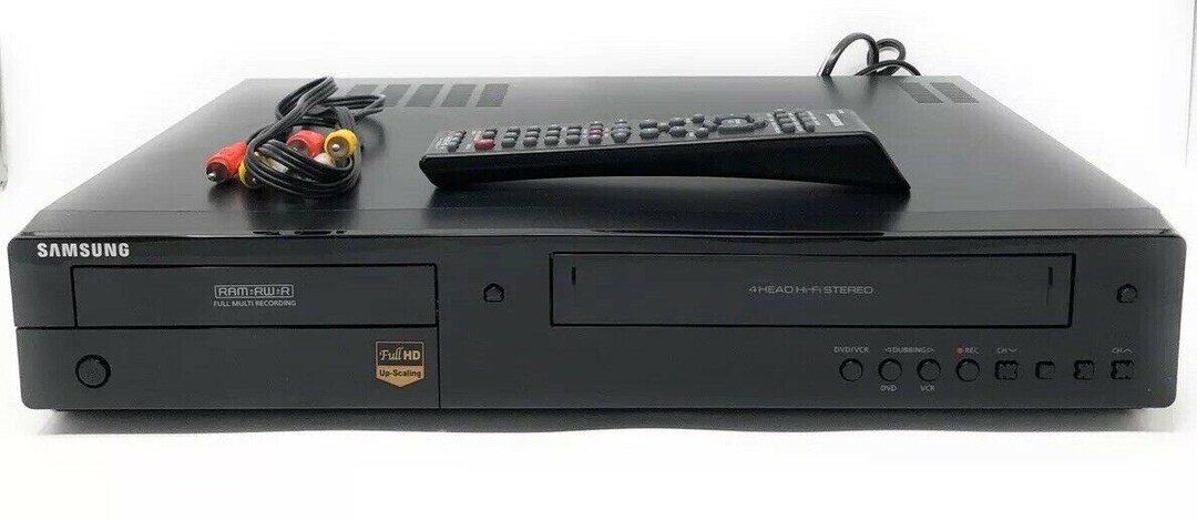 Samsung DVD-VR375 DVD Recorder VCR Combo Vhs to Dvd Dubbing
