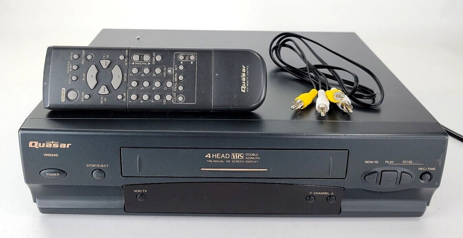 Panasonic Quasar VHQ540 Mono VHS VCR Vhs Player With Remote Etsy