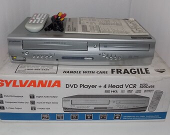 Sylvania Dvd Vcr Etsy