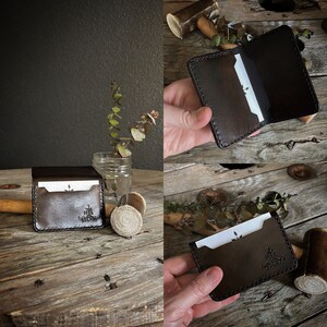 Cartera Bifold Card. Carteras unisex. Carteras de hombre. Carteras de cuero. Billetera
