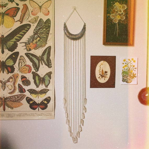 Crystal Home Decor Crystal Wall Hanging Wall Decor | Etsy