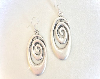 Y2k Earrings - Spiral Earrings, y2k Jewelry, Swirl Earrings