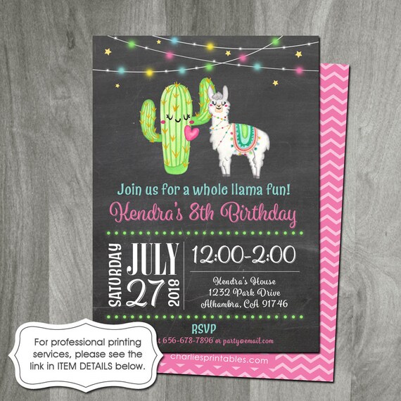 Digital File Birthday Invitations 8