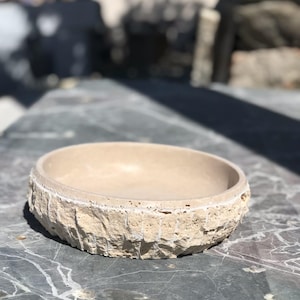 Crackle Effect Decorative Plate, Textured Art Dish, Unique Handmade Style Home Decor, Modern Statement Serving Plate