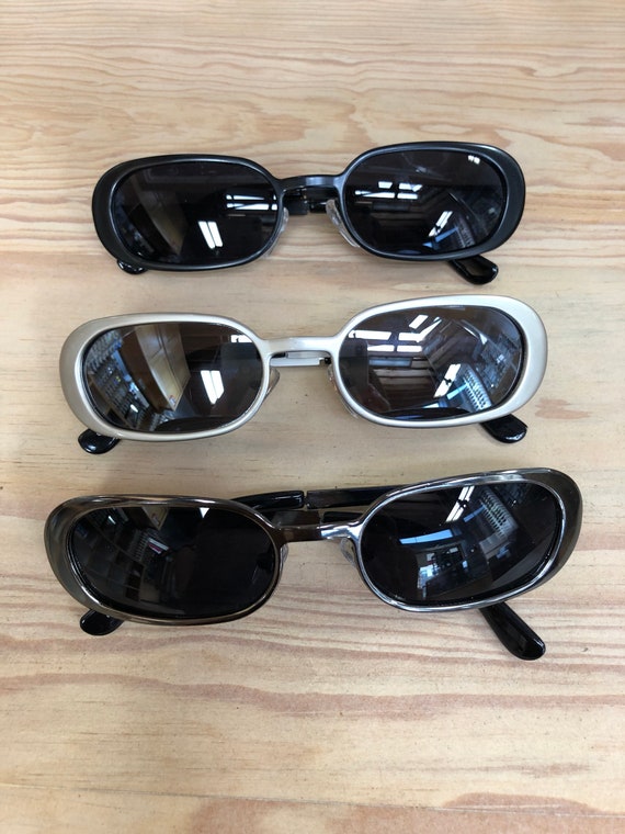 Rectangular vintage sunglasses - image 3