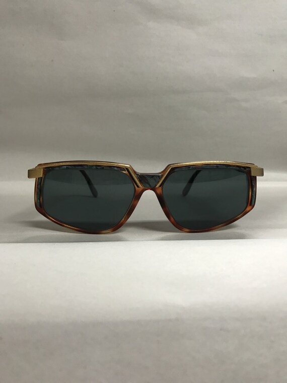 Cazal Vintage sunglasses turquoise tortoise
