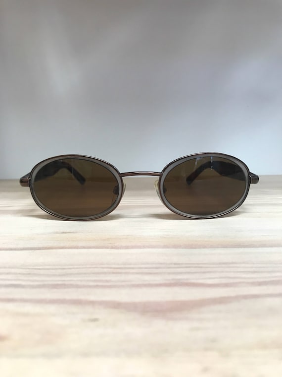 Jean Marcell Round Vintage Sunglasses Copper or Black - Etsy display picture 1