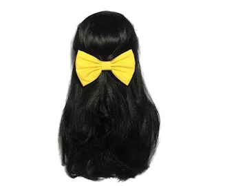 Yellow Hair Bow For Toddlers, Yellow Hair Clip, Toddlers Bow, Yellow Bow,  Large Hair Bow, Hair Bows For Girl, Hair Bows For Women