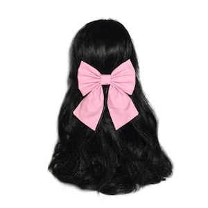 Pink Large Bows, Large Bows For Girls, Pink Hair Bow, Large Bows, Pink Big Bow, Baby Pink Hair Bow, Pink Girls Hair Bows, Girls Big Bows