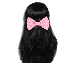 Pink Hair Bow, Girls Hair Bow, Pink Hair Accessories, Hair bows For Girls, Girls Hair Bows, Pink Hair Clip, Baby Bows, Big Bows