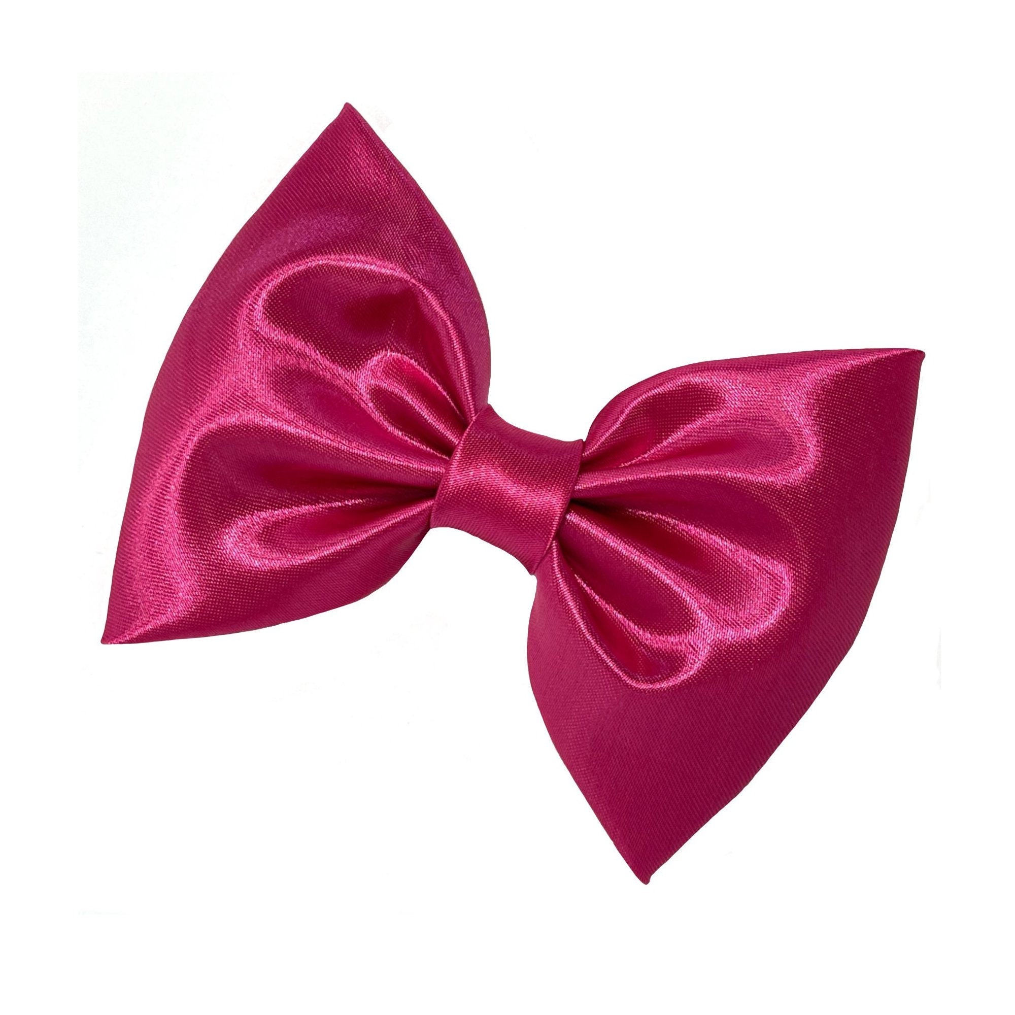 Red Hair Bow, Red Satin Hair Bow, Satin Big Bow, Wedding Pew Bow,red Big  Satin Bow, Handmade Bow, Wedding Bow, Bows for Girls 