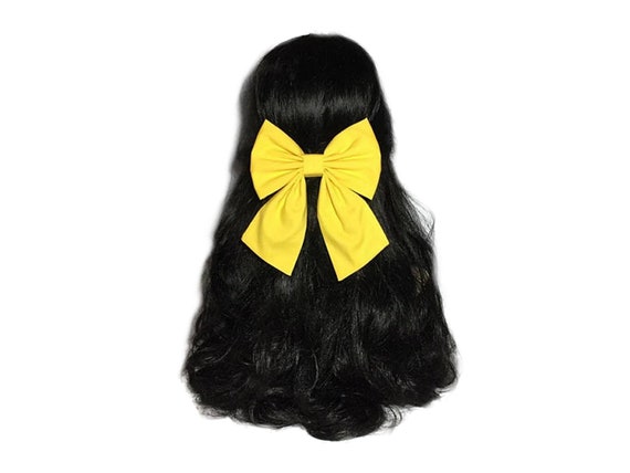women's hair accessories pink big huge bow mouse ears