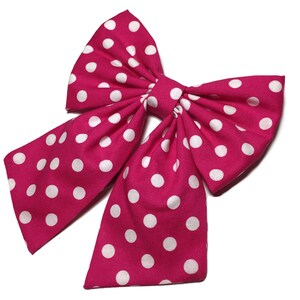Minnie Mouse Hair Bow, Red Hair Bow, Polka Dots Bow, Hair Bows For Girls, Girls Hair Bows, Toddlers Hair Bows, Cheer Bows, Dance image 9