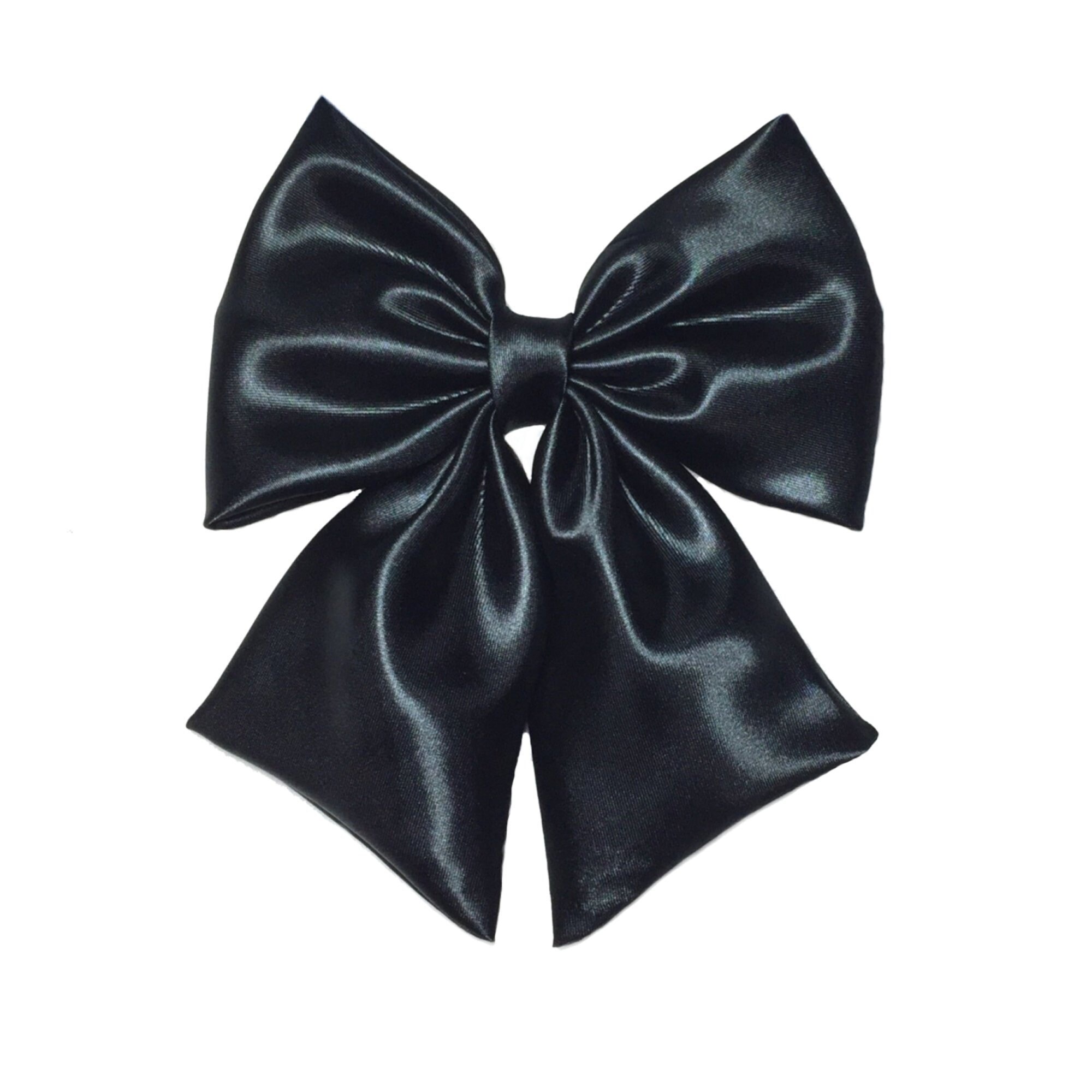 Black Hair Accessory Black Hair Bow Girls Accessories Black Etsy