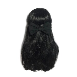 Black Hair Bow, Hair Bow For Girls, Black Bow, Black Hair Bow Clip, Hair Bows For Women, Cosplay Bow, Kawaii Bow Clip, Black Big Bow image 4