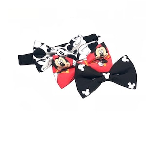 Bow Tie For Kids, Bow Ties For Boys, Boys Bow Tie, Mickey Mouse Bow Tie, Disney Bow Tie, Bowtie, Baby Bow Tie, Bow Ties For Men, Mickey Bow